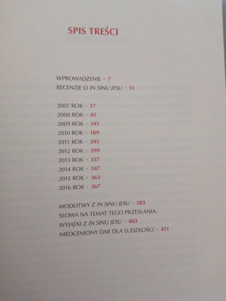 In Sinu Jesu , Rozważania na każdy dzień,duży format