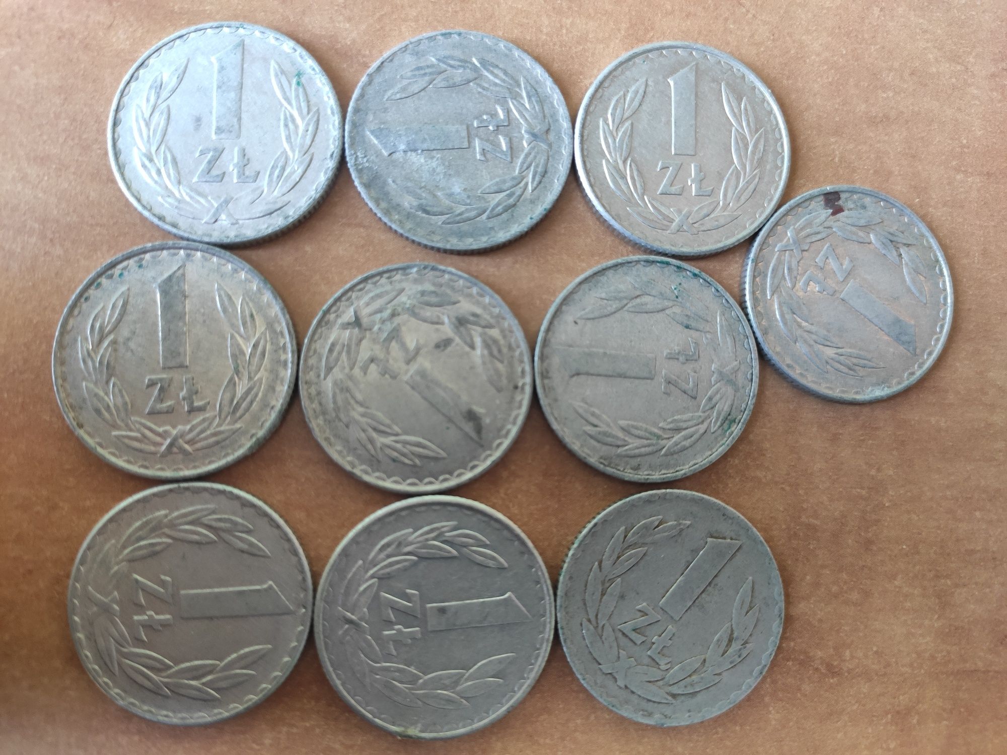 10 monet 1 złoty PRL