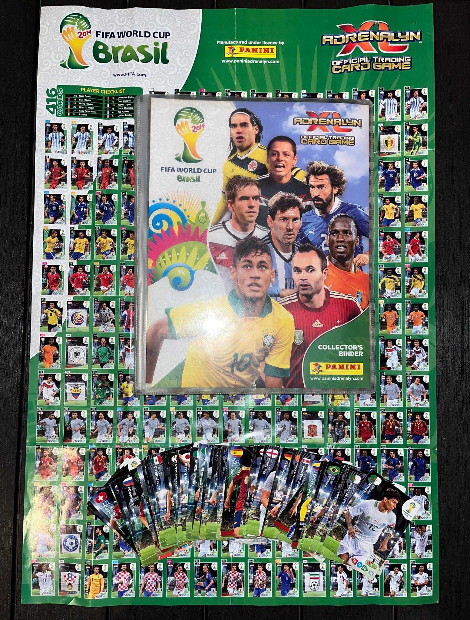 Karty Panini World Cup Brasil 2014/NA SZTUKI/ CALOSC