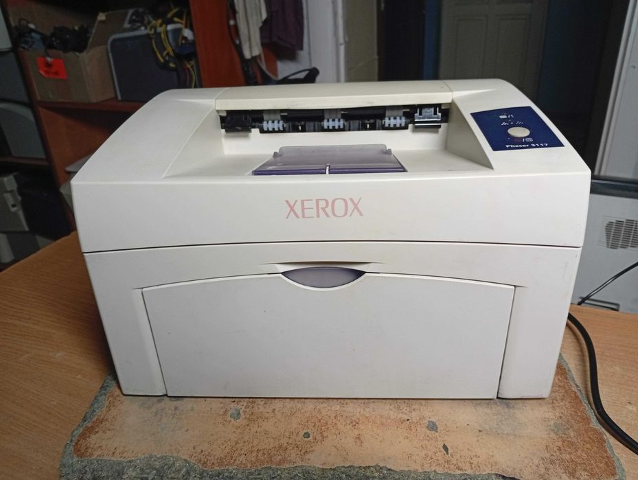 Лазерний принтер Xerox Phaser 3117, заправлений 100%