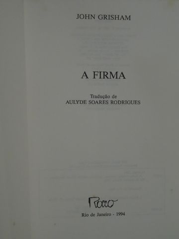 A Firma de John Grisham