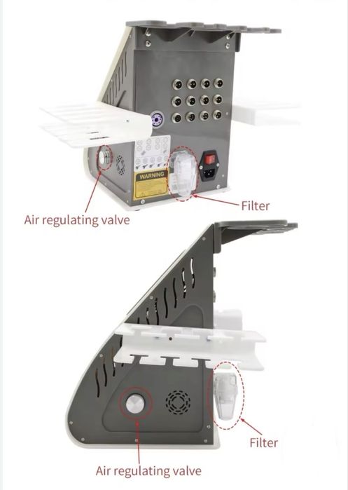 Апарат КІМ-8 6в1: вакуум, RF, кавітація, лазерний ліполіз.