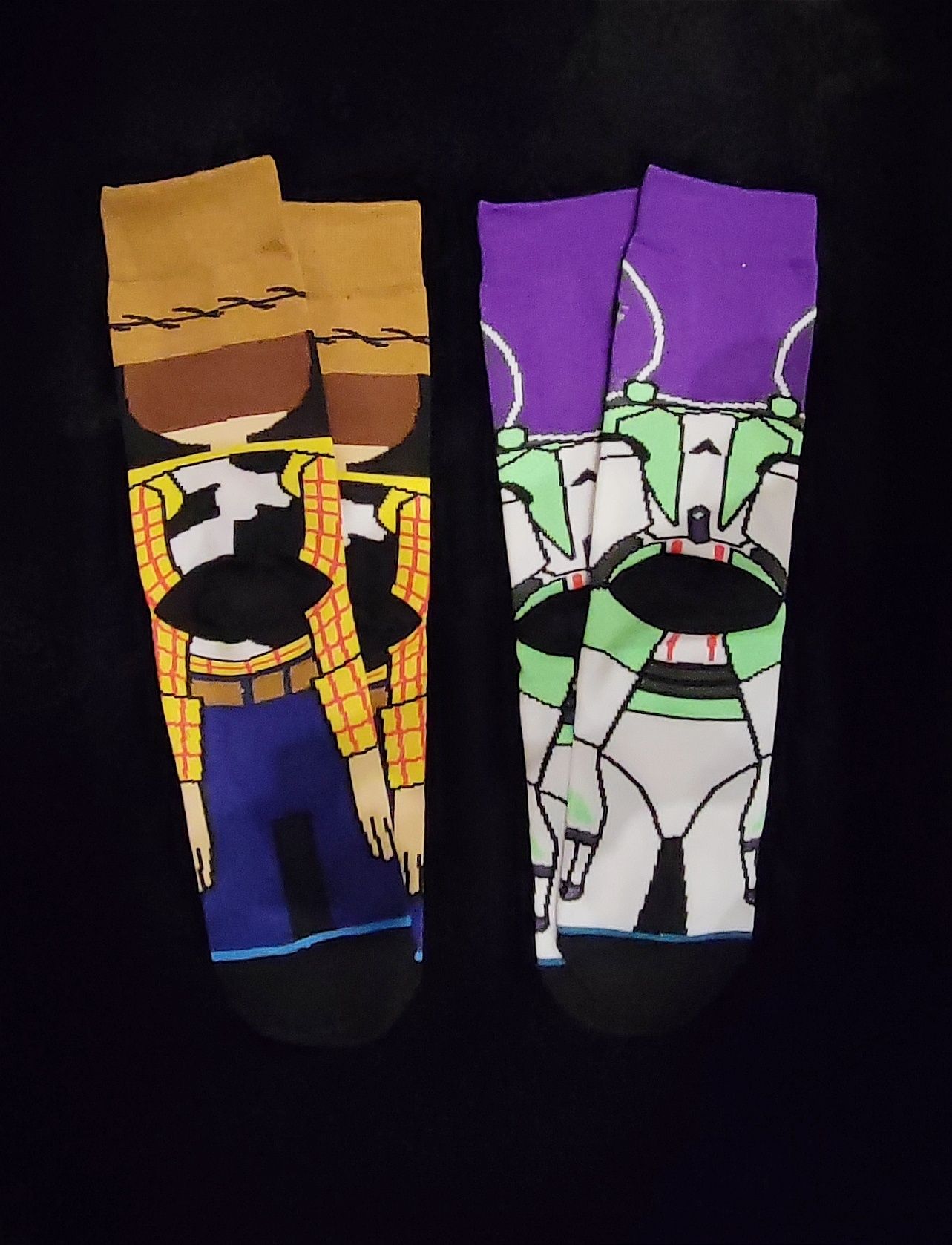 Skarpety bajkowe z Toy story nowe wielokolorowe.