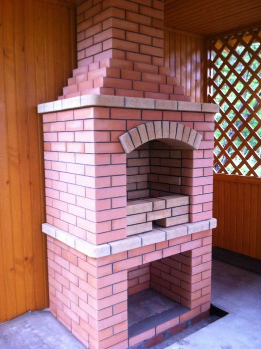 GRILL MUROWANY ogrodowy wędziarnia piec chlebowy