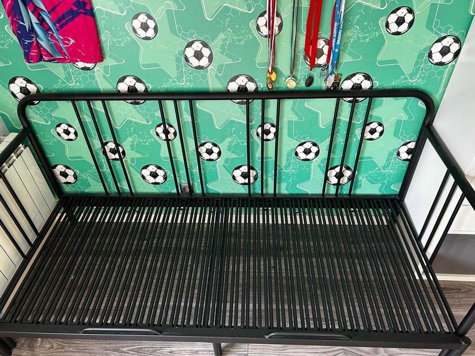 Fyresdal Łożko IKEA Fyresdal metalowe rozkładane