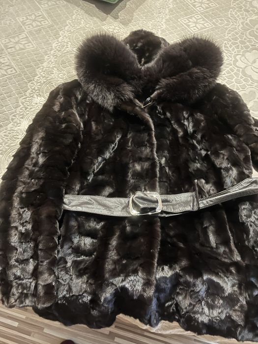 шубка норкова - з хвостиків