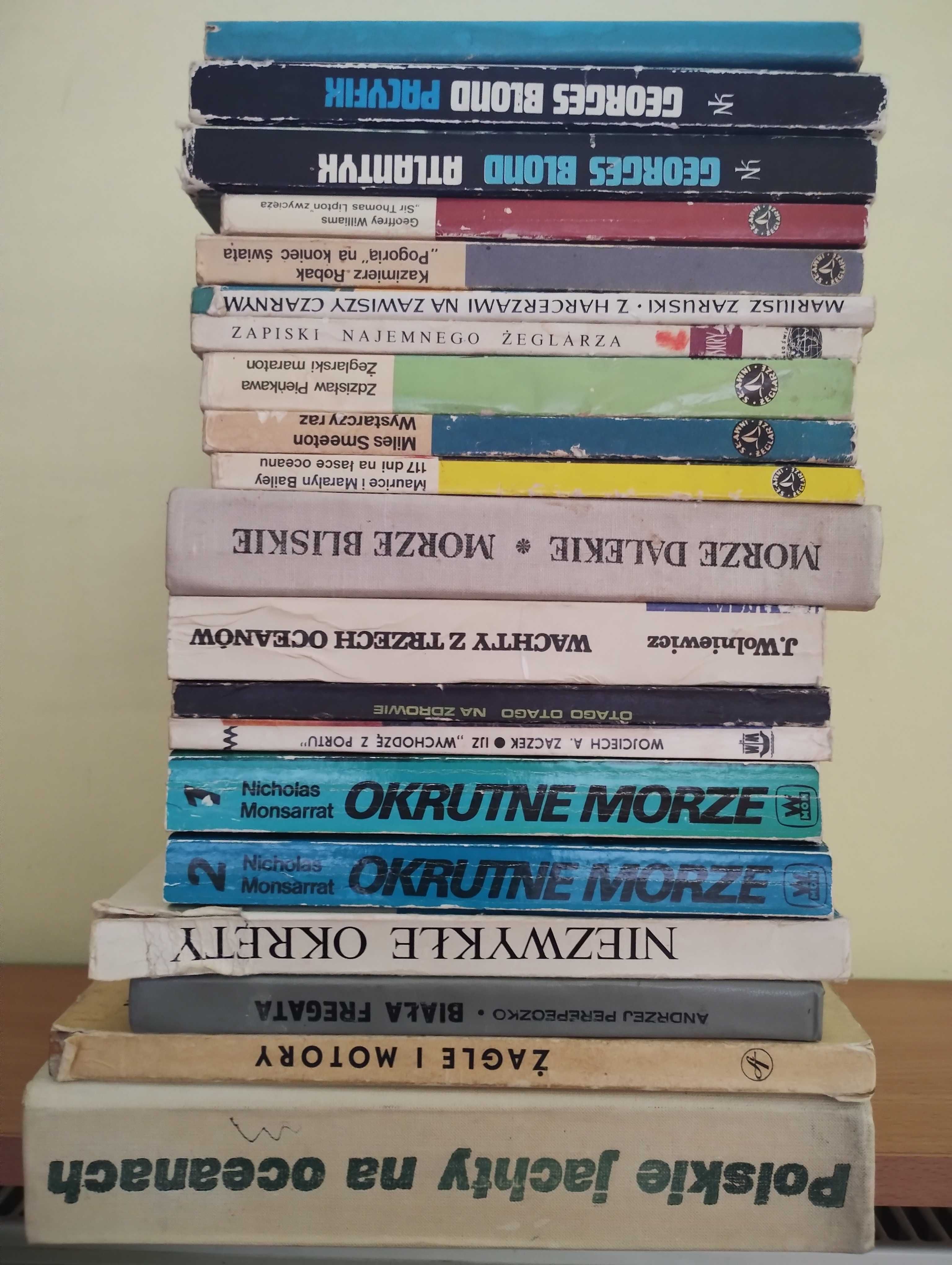 żeglarskie, podróżnicze, przygodowe - 28 książek
