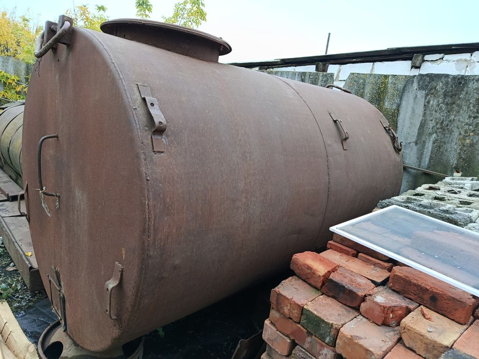 Бочка металева желізна 3 куба