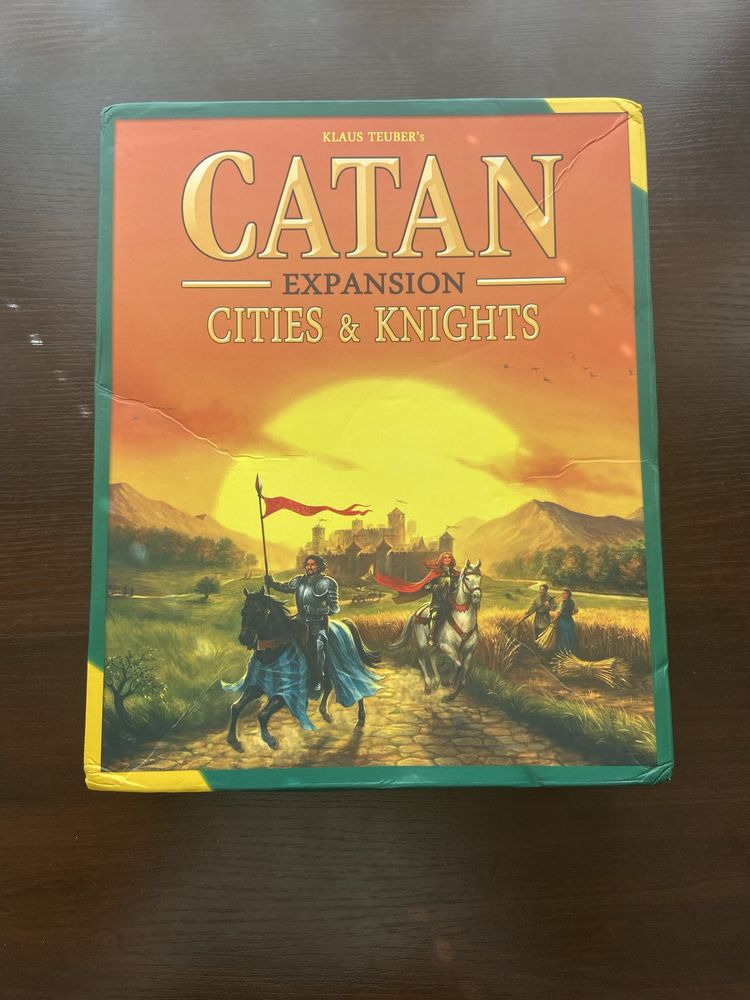 Catan rozszerzenie miasta i rycerze 3-4 graczy- wersja angielska
