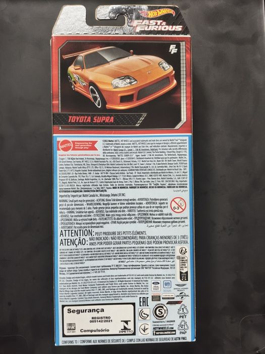 Hot Wheels Fast & Furious 5 pak Supra