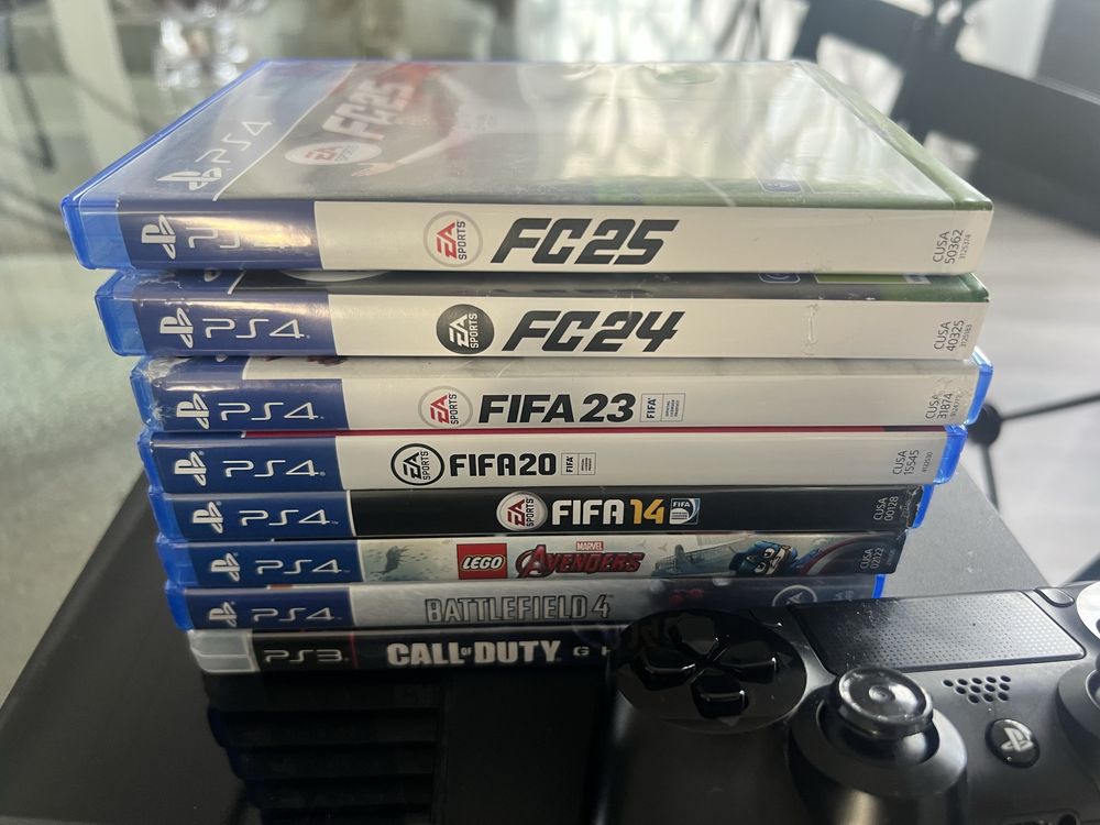 Playstation 4 com jogos
