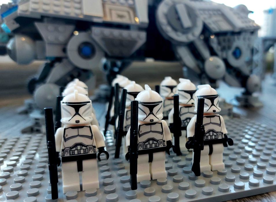 Конструктор Lego star wars набор 75089 клоны и шагоход лего стар варс