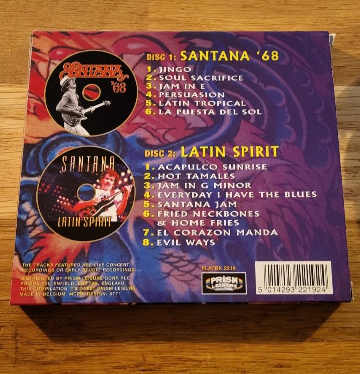 CD Santana - Magic Rhythms