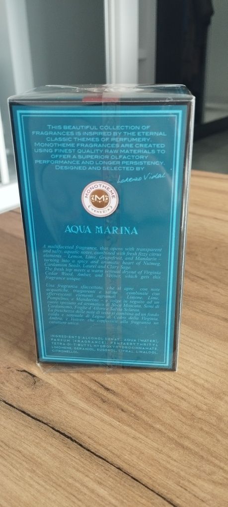 Nowa woda toaletowa Aqua Marina Monotheme męska 100 ml