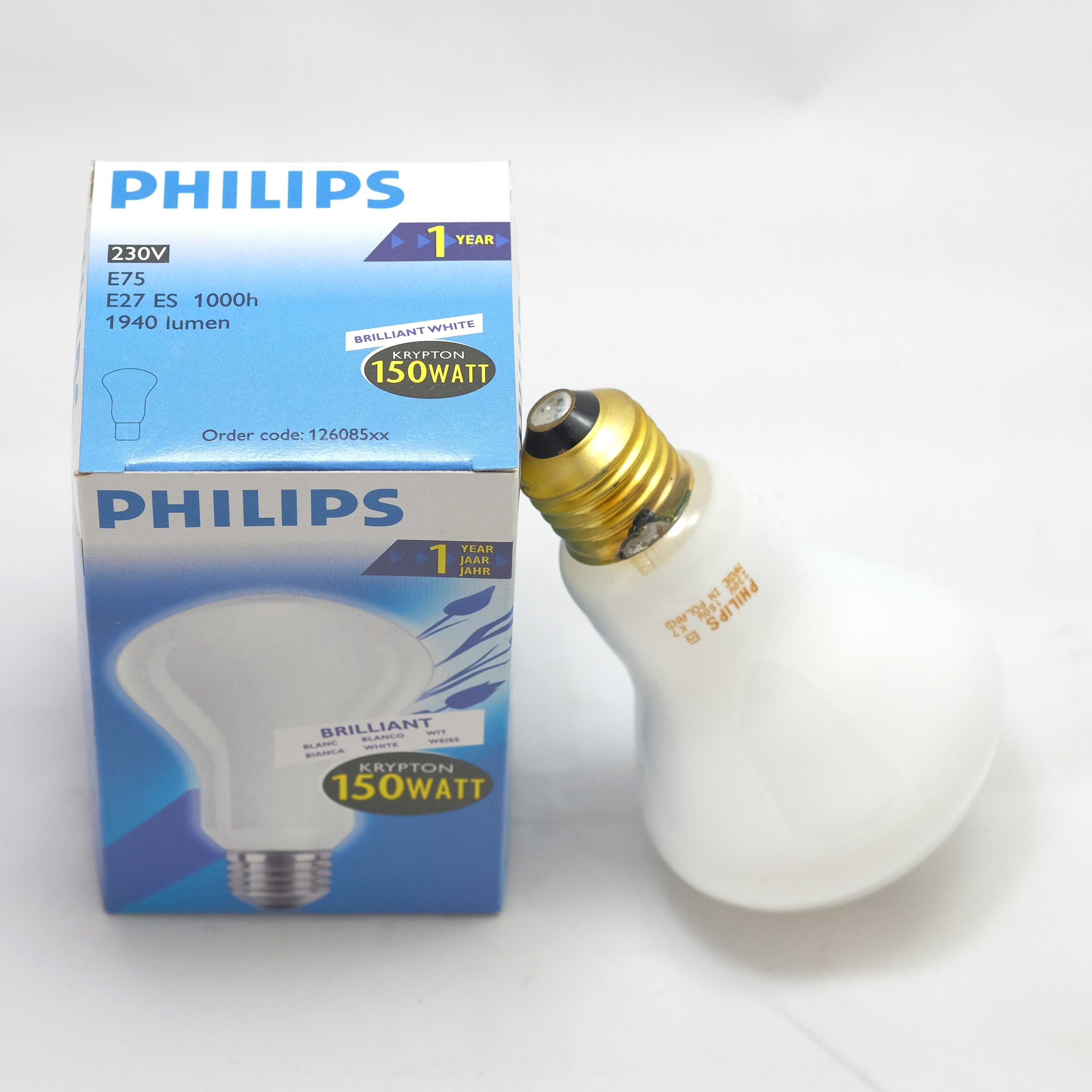 Опаловая лампа для фотоувеличителя 150Вт Krypton Philips 230V 150W E27