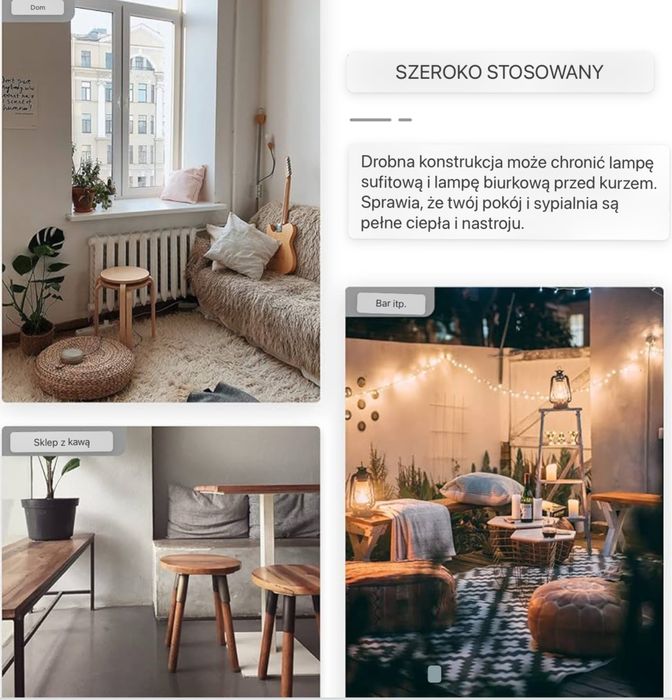 szklany klosz klosz lampy pokrywa dla E27