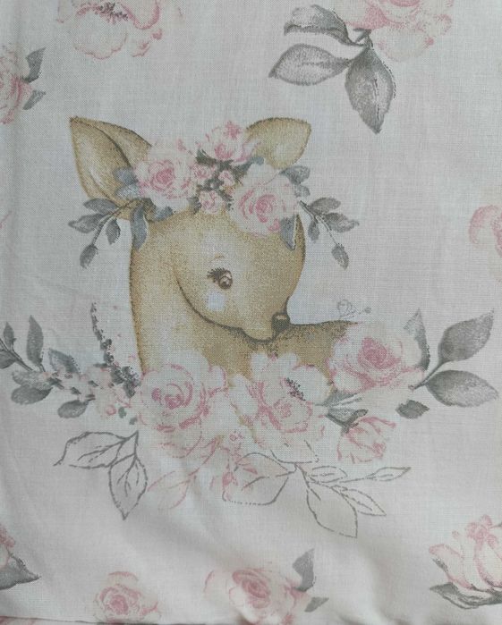 Pościel 3 elementowa 135x100 cm VELVET RÓŻ+SŁODKA SYRENKA  MIMINU