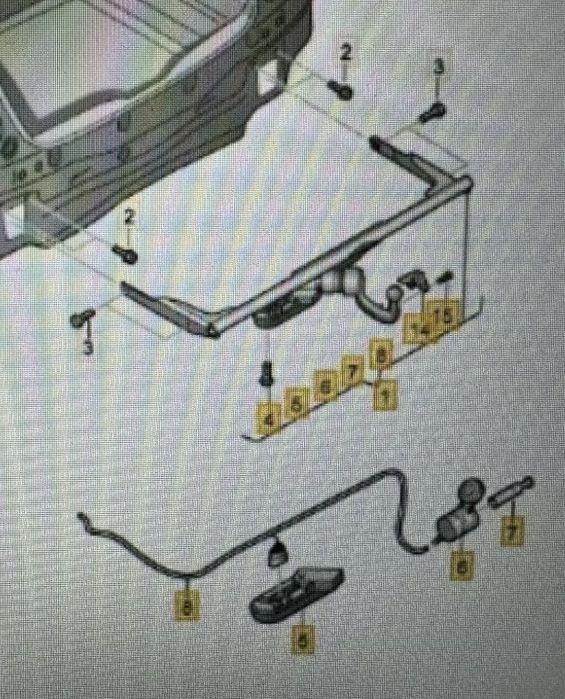Kit Engate Reboque VW Passat B8 Original