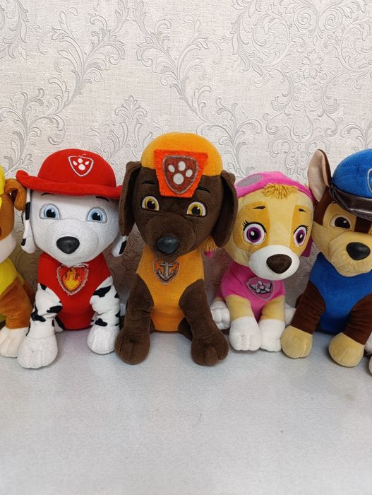 Щенячий патруль м'яка іграшка Маршал Зума Гонщик Скай Ліберті Крипиш