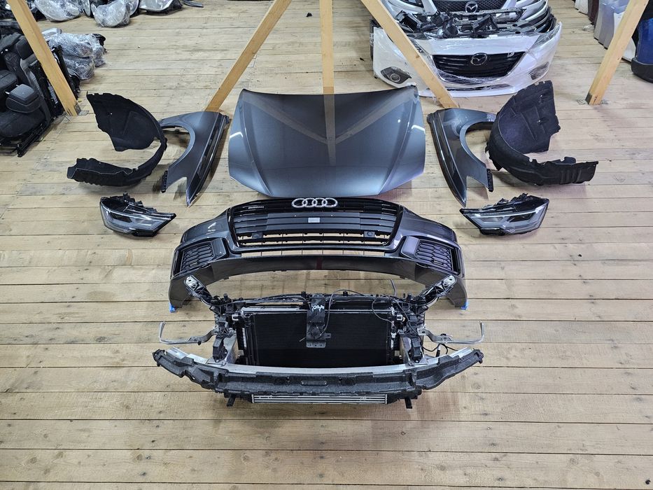 Капот Крило Фара Audi A6 C8 4K Бампер Ауди А6 2021 Радіатор Телевизор