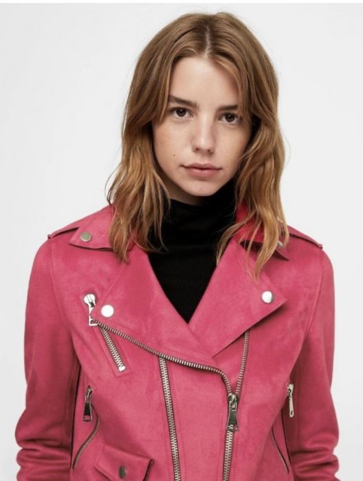 Куртка косуха укороченная mango