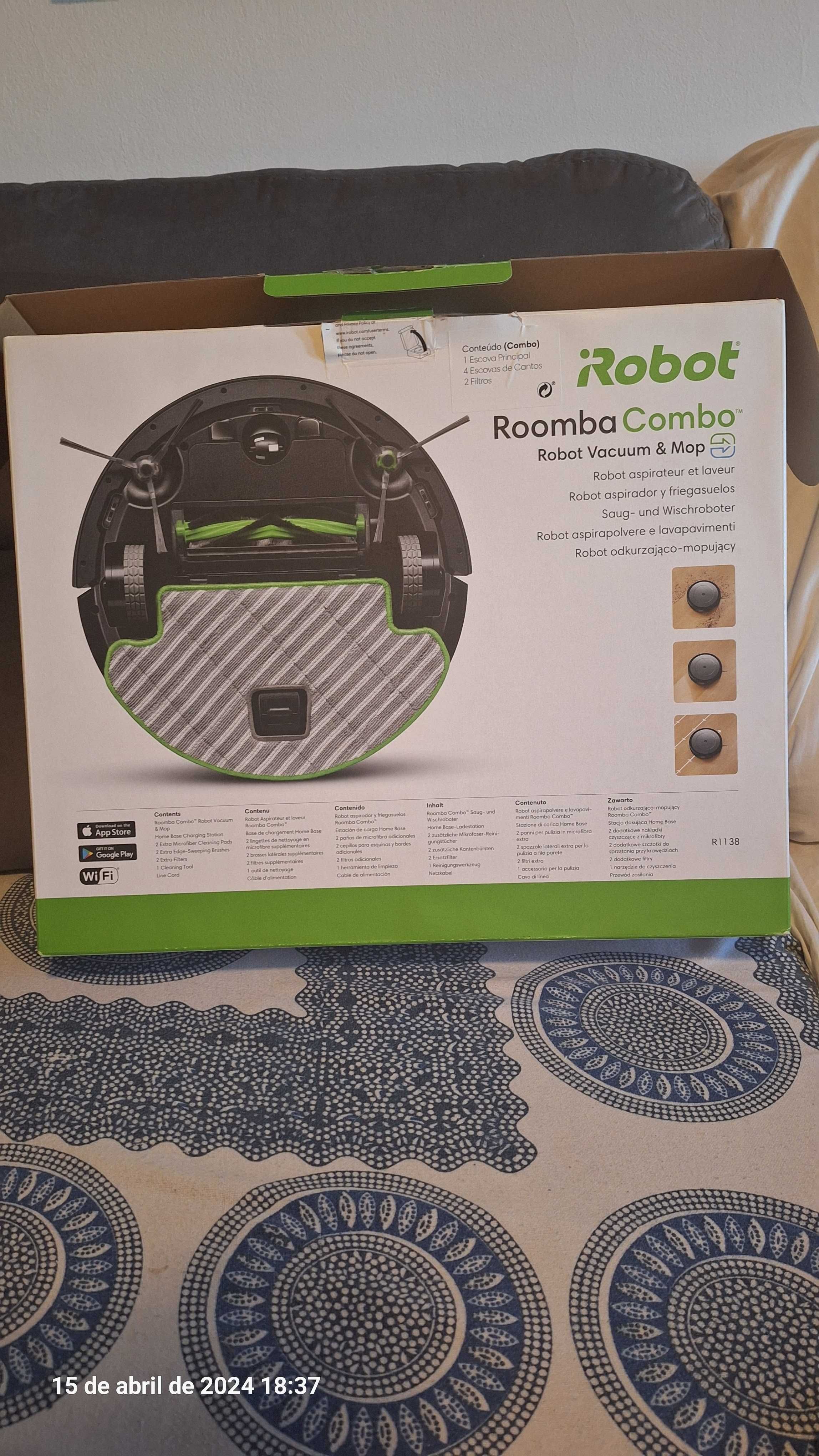 Aspirador robot Roomba Combo