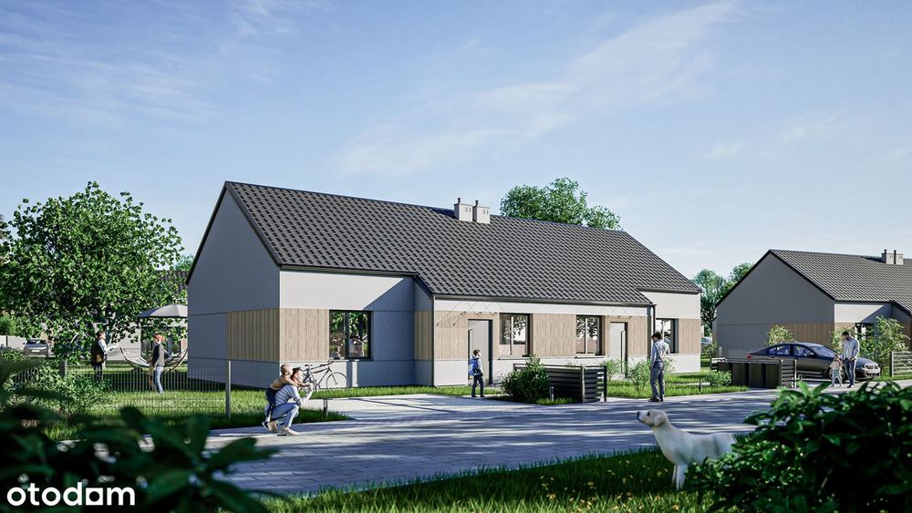 Ostatnie Gajków zabudowa bliźniacza