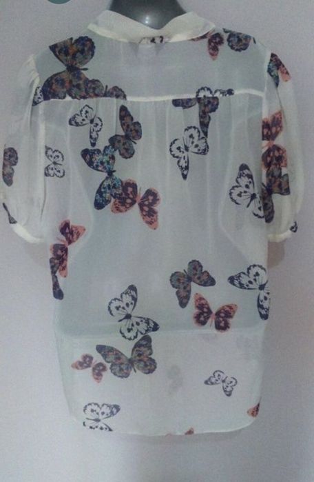 koszula mgiełka w motyle XL/XXL