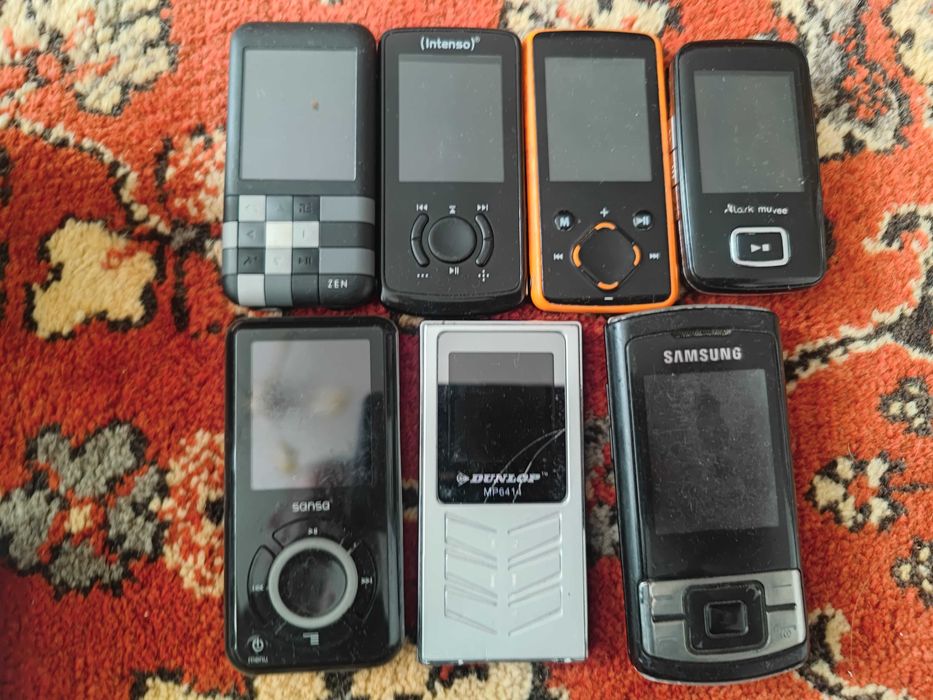 винтажный  мп3  плеер sony