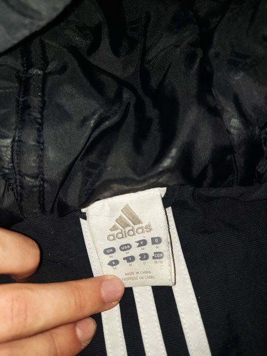 Пуховик Адидас винтаж