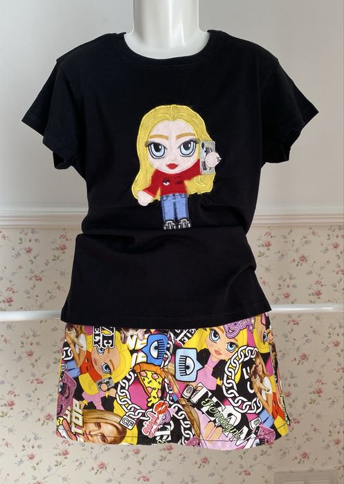 CHIARA FERRAGNI футболка, спідниця, худі