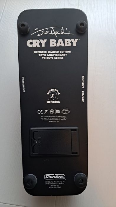 Dunlop JH 2B Jimi Hendrix wah-wah limited edition