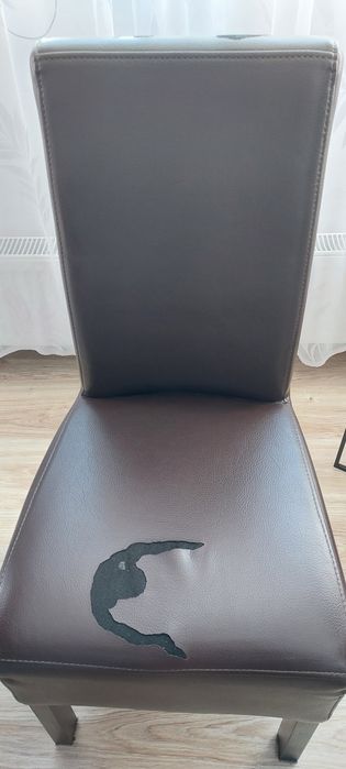 Komplet 6 krzeseł do salonu pilnie sprzedam :)
