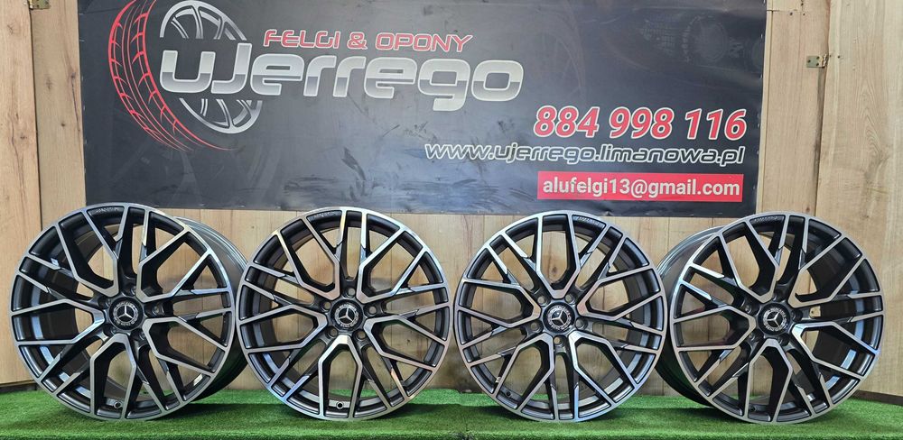 NOWE ALUFELGI MERCEDES 18x5x112 - Cla,cle,glb,glc,Klasa A,C,E,S,Slc