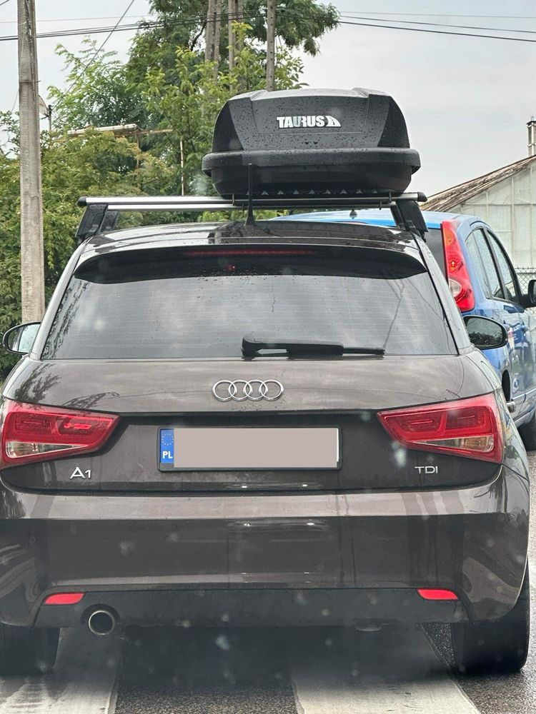 Bagaznik dachowy / relingi / belki Audi A1 Sportback 8X 2012+ (5drzwi)