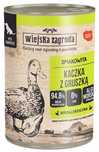 Karma dla psa bez glutenu i GMO Wiejska Zagroda Kaczka i Gruszka 400g