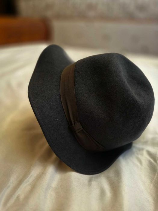 Kapelusz klasyczny damski z rondem zima 100% wełna owcza owca NOWY !!