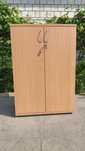 Szafka biurowa niska z zamkiem – NOWA – 780 x 410 x 1100 mm