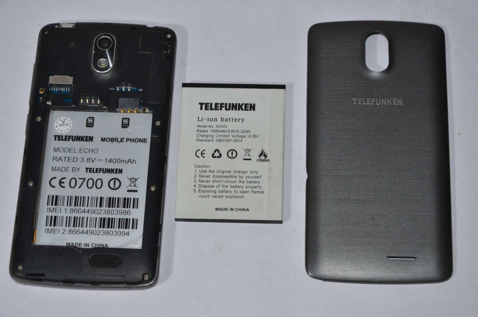 Смартфон - звонилка TELEFUNKEN ECHO