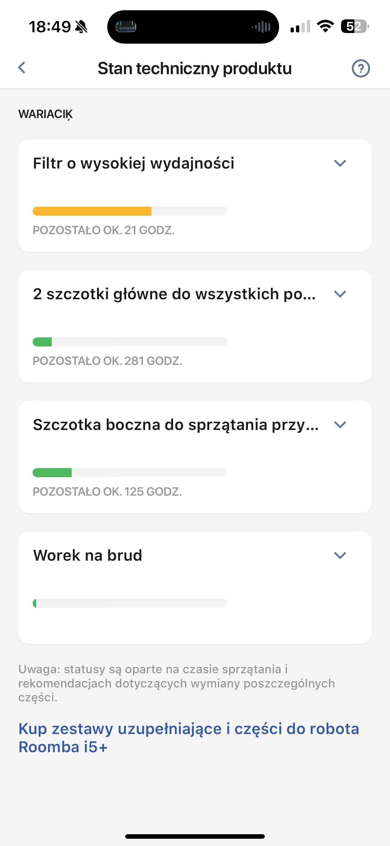 Robot sprzątający iRobot Roomba i5+