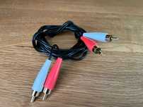 Kabel 2x chinch do 2x chinch 1,7m