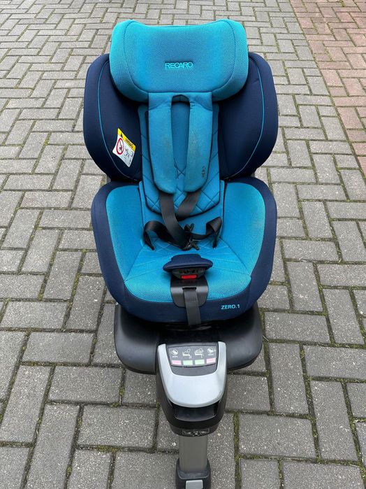 Fotelik samochodowy obrotowy RECARO Zero.1 i-Size Xenon Blue Isofix