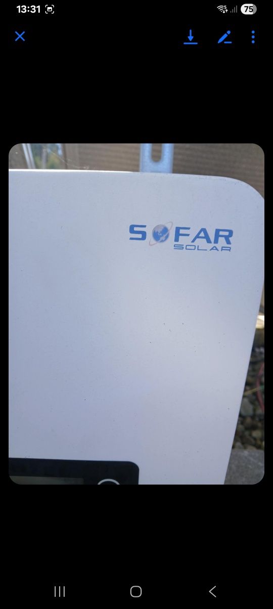 Inversor monofasico marca Sofar Solar