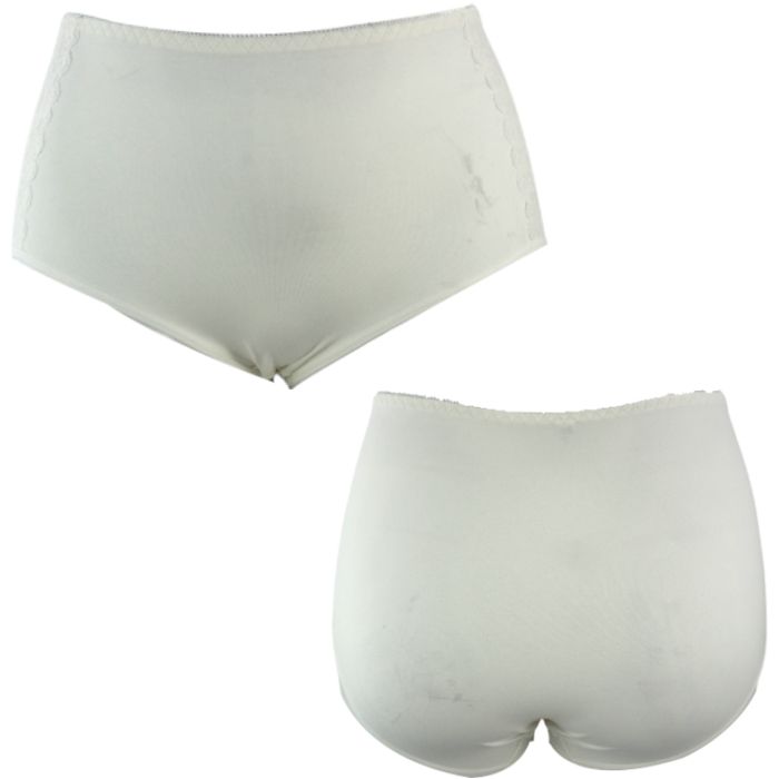 Majtki damskie duże rozmiary 1 szt. ekri 4xl