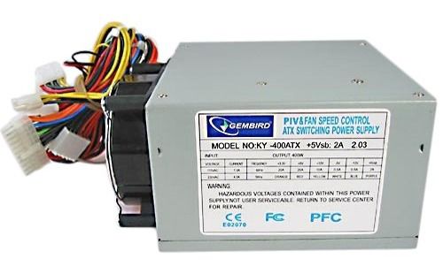 Бу рабочие блоки питания Gembird CCC-PSU3 400w 20pin 4pin sata atx