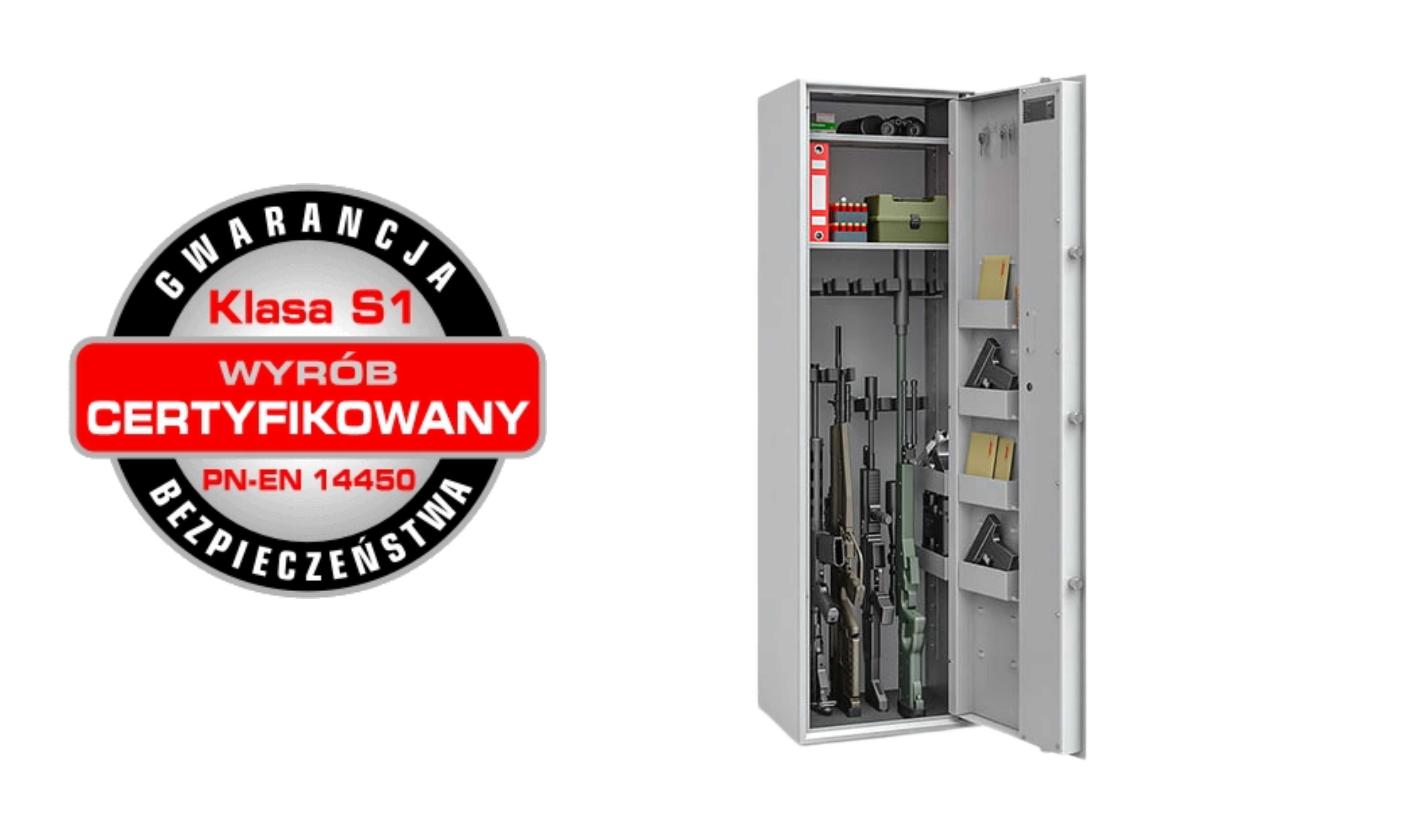 12 luf uchwyty magnetyczne szafa na broń sejf S1 zamek kluczowy