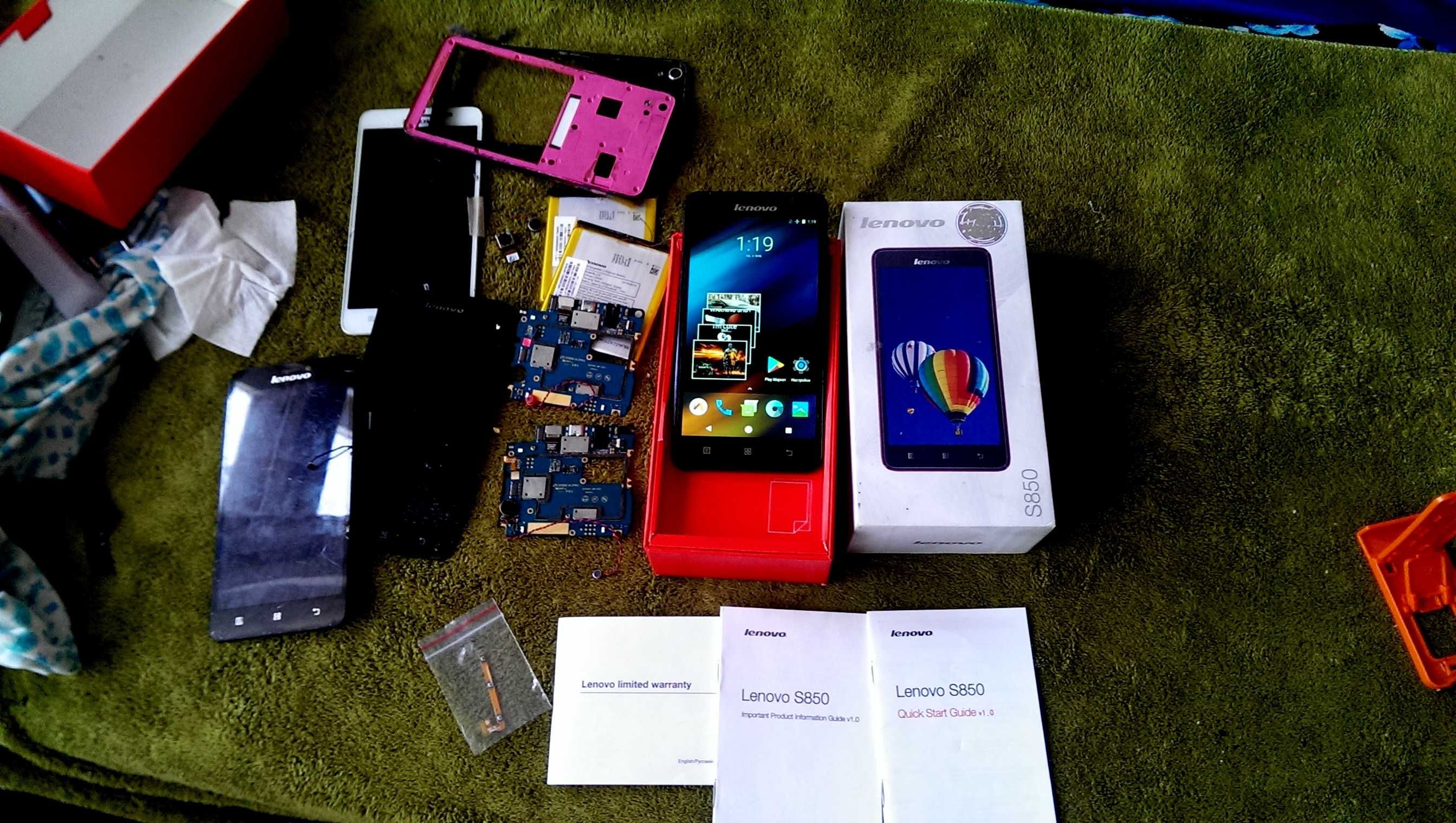 Lenovo S850- Андроид 7.1.2 с запасными запчастями, 16GB