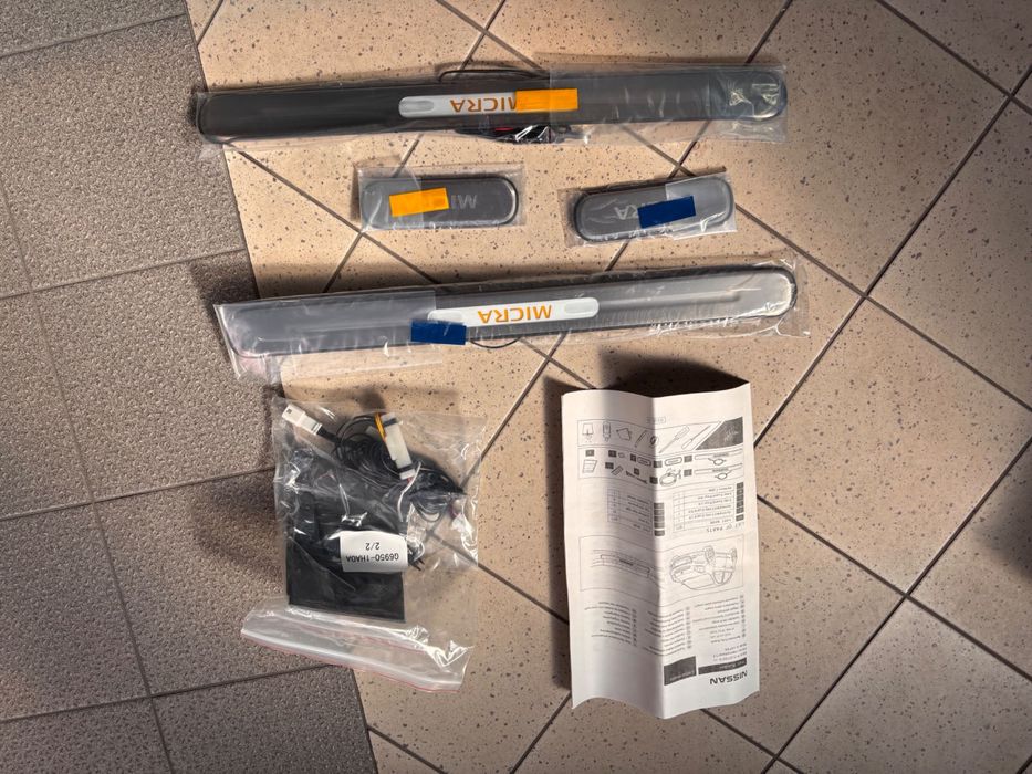 Oryginalne Nakładki Ochronne Nissan Micra Faktura VAT23%