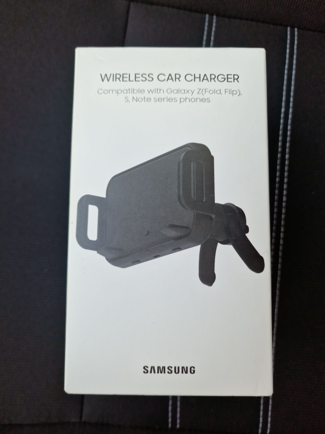 Carregador de carro wireless Samsung Car Fast Charger