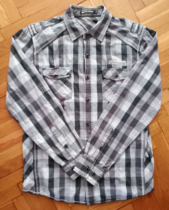 Koszula męska na długi rekaw z firmy Glo-Story roz M